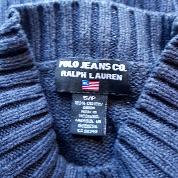 SOLD - Ralph Lauren Polo American Flag Sweater - Picture 2 of 9